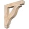 Ekena Millwork Funston Arts & Crafts Smooth Bracket, Douglas Fir, 3 1/2"W x 24"D x 24"H BKT04X24X24FST03SDF - alternate 1